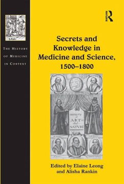 Cover Secrets and Knowledge in Medicine and Science, 1500¿1800 (eBook, ePUB)