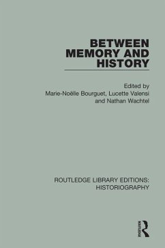 Cover Between Memory and History (eBook, ePUB)