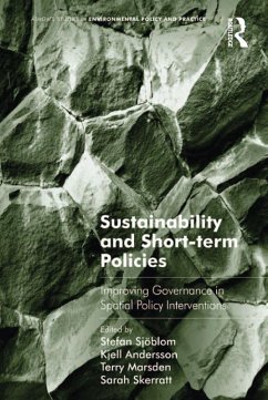 Sustainability and Short-term Policies (eBook, ePUB) - Sjöblom, Stefan; Andersson, Kjell; Skerratt, Sarah