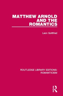 Cover Matthew Arnold and the Romantics (eBook, PDF)