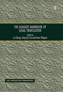 The Ashgate Handbook of Legal Translation (eBook, PDF)