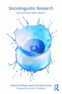 Cover Sociolinguistic Research (eBook, PDF)