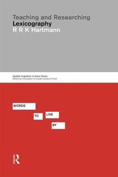 Cover Teaching and Researching Lexicography (eBook, PDF)