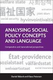 Analysing Social Policy Concepts and Language (eBook, ePUB)