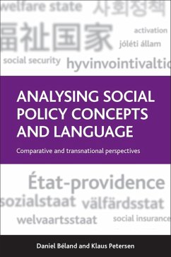 Cover Analysing Social Policy Concepts and Language (eBook, ePUB)
