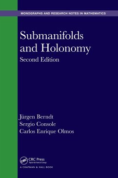 Submanifolds and Holonomy (eBook, PDF) - Berndt, Jurgen; Console, Sergio; Olmos, Carlos Enrique