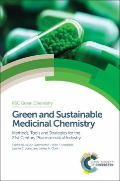 Cover Green and Sustainable Medicinal Chemistry (eBook, PDF)