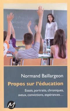 Cover Propos sur l'education (eBook, PDF)