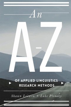 An A-Z of Applied Linguistics Research Methods (eBook, PDF) - Loewen, Shawn; Plonsky, Luke