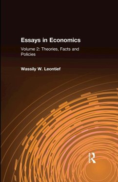 Essays in Economics: v. 2: Theories, Facts and Policies (eBook, PDF) - Leontief, Wassily W.