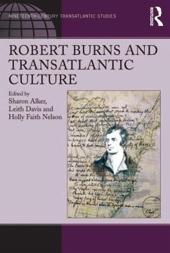 Robert Burns and Transatlantic Culture (eBook, PDF) - Alker, Sharon; Davis, Leith