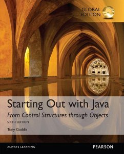 Starting Out with Java: From Control Structures through Objects, Global Edition (eBook, PDF) - Gaddis, Tony