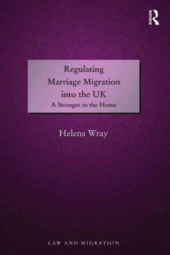 Cover Regulating Marriage Migration into the UK (eBook, PDF)