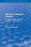 The First German Theatre (Routledge Revivals) (eBook, ePUB)