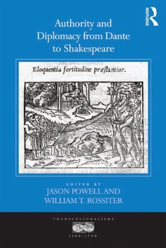 Cover Authority and Diplomacy from Dante to Shakespeare (eBook, ePUB)