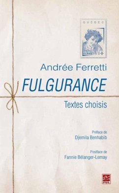 Cover Fulgurance. Textes choisis (eBook, PDF)