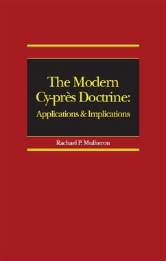 The Modern Cy-près Doctrine (eBook, PDF) - Mulheron, Rachael