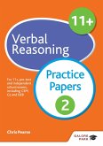 11+ Verbal Reasoning Practice Papers 2 (eBook, ePUB)