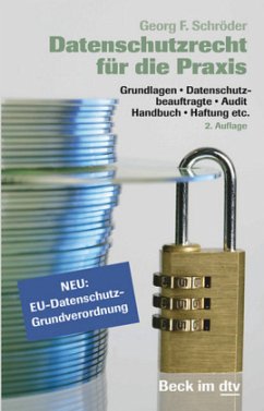 Datenschutzrecht für die Praxis - Schröder, Georg F.