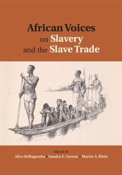 African Voices on Slavery and the Slave Trade: Volume 2, Essays on Sources and Methods (eBook, PDF)
