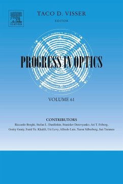 Progress in Optics (eBook, ePUB) - Visser, Taco