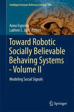 Toward Robotic Socially Believable Behaving Systems - Volume II (eBook, PDF)