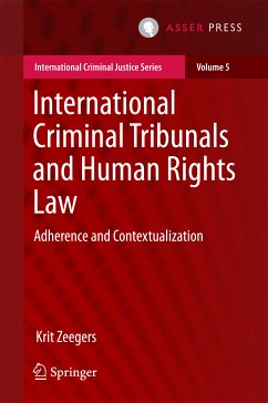 International Criminal Tribunals and Human Rights Law (eBook, PDF) - Zeegers, Krit