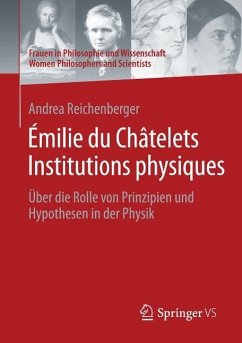 Émilie du Châtelets Institutions physiques (eBook, PDF) - Reichenberger, Andrea