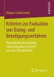 Kriterien zur Evaluation von Dialog-... - Bild 1