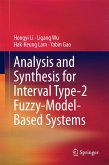 Analysis and Synthesis for Interval Type-2 Fuzzy-Model-Based Systems (eBook, PDF)