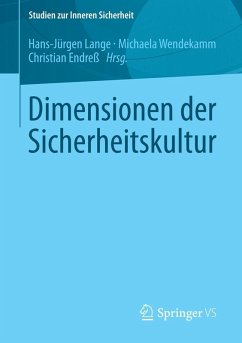 Cover Dimensionen der Sicherheitskultur (eBook, PDF)