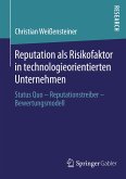 Reputation als Risikofaktor in technologieorientierten Unternehmen (eBook, PDF)