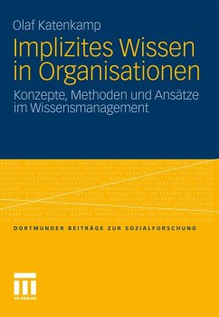 Cover Implizites Wissen in Organisationen (eBook, PDF)
