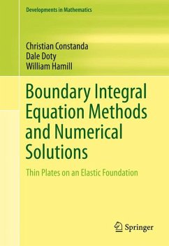 Boundary Integral Equation Methods and Numerical Solutions (eBook, PDF) - Constanda, Christian; Doty, Dale; Hamill, William