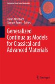 Generalized Continua as Models for Classical and Advanced Materials (eBook, PDF)