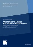 Ökonomische Analyse des mittleren Managements (eBook, PDF)