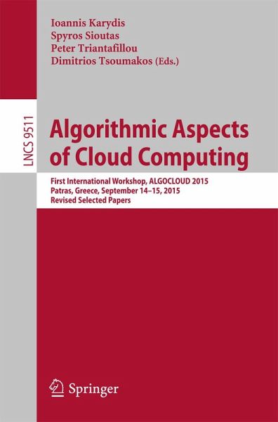 Algorithmic Aspects of Cloud Computing (eBook, PDF)