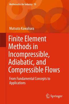 Finite Element Methods in Incompressible, Adiabatic, and Compressible Flows (eBook, PDF) - Kawahara, Mutsuto
