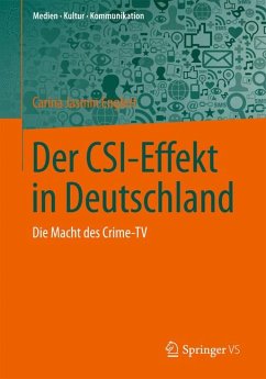 Der CSI-Effekt in Deutschland (eBook, PDF) - Englert, Carina Jasmin