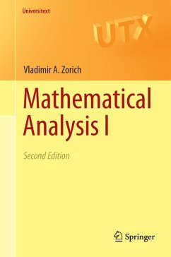 Mathematical Analysis I (eBook, PDF) - Zorich, V. A.