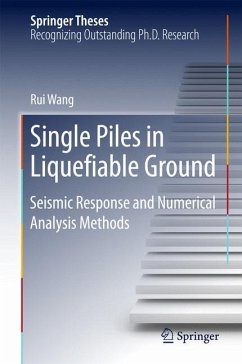 Single Piles in Liquefiable Ground (eBook, PDF) - Wang, Rui