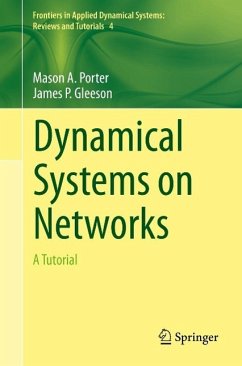 Dynamical Systems on Networks (eBook, PDF) - Porter, Mason; Gleeson, James