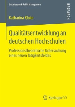 Cover Qualitätsentwicklung an deutschen Hochschulen (eBook, PDF)