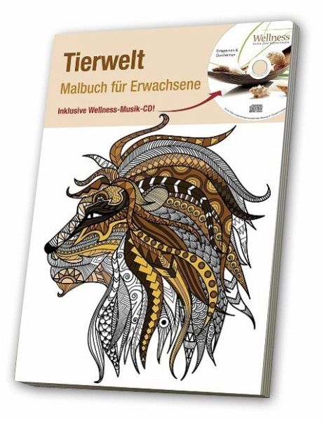 Malbuch für Erwachsene 1, Tierwelt - Buch - buecher.de