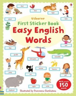 First Sticker Book: Easy English Words - Brooks, Felicity