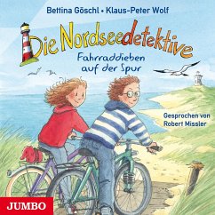 Fahrraddieben auf der Spur / Die Nordseedetektive Bd.4 (1 Audio-CD) - Wolf, Klaus-Peter;Göschl, Bettina