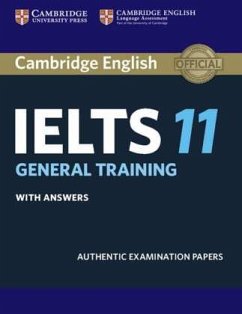 Cover Cambridge IELTS 11 General Training - Student's Book with answers