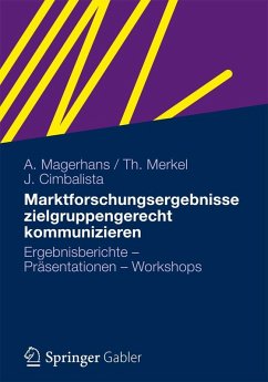 Cover Marktforschungsergebnisse zielgruppengerecht kommunizieren (eBook, PDF)