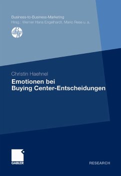 Emotionen bei Buying Center-Entscheidungen (eBook, PDF) - Haehnel, Christin