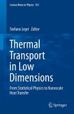 Thermal Transport in Low Dimensions (eBook, PDF)